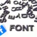 Font on Facebook