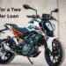 Apply for a Two Wheeler Loan